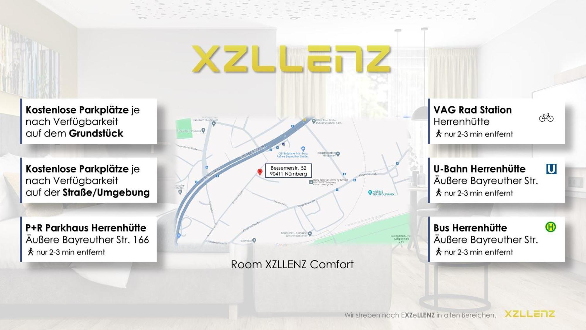 Xzllenz Traum Studio-Apartment, Frei-Parken, U-Bahn, Kueche Νυρεμβέργη Δωμάτιο φωτογραφία